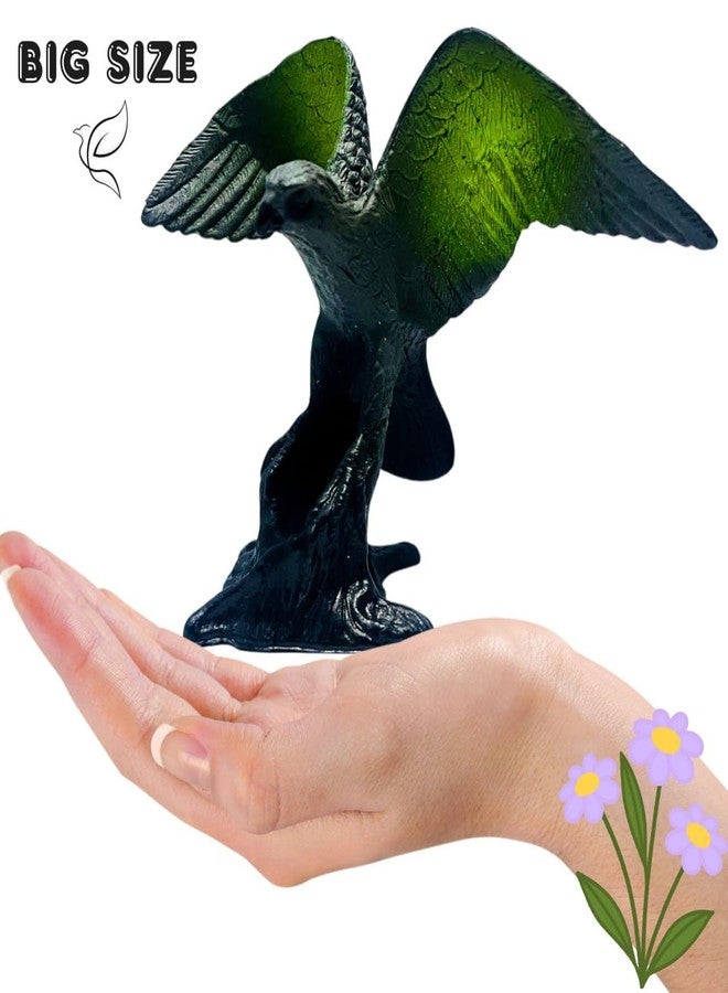 Mallexo Large Bird Model Toy Set | Realistic PVC Farm Animal Figures | 6-Piece Educational 3D Sparrow Play Toys Chidiya | Big Size Miniature Birds for Party Favors & Birthday Return Gifts - Image 2